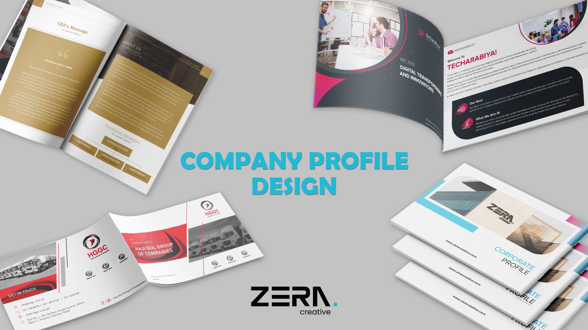 Company Profile Design Services in Pakistan