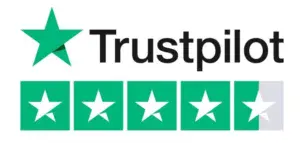 Trustpilot star rating badge